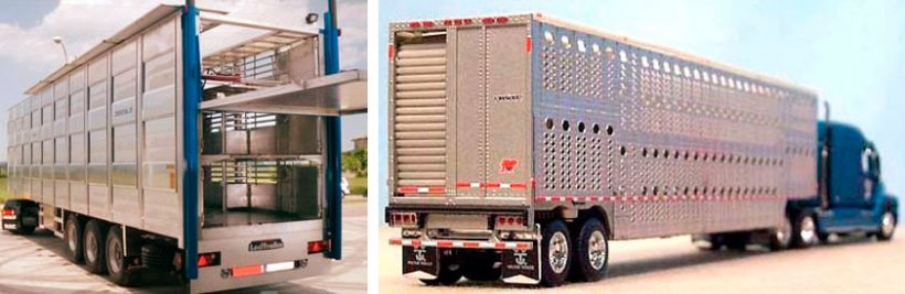 Image 3. Camion utilis&eacute;&nbsp;en Europe. Sourve: NEWNION , Image 4.Camion utilis&eacute;&nbsp;en Am&eacute;rique du Nord.. Source: Illinois Truck Enforcement Association
